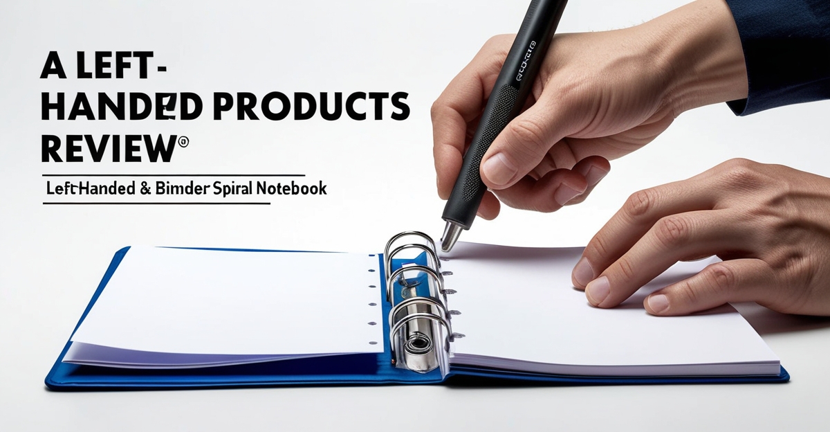 Quick Picks: Left-Handed Spiral Binder Notebooks