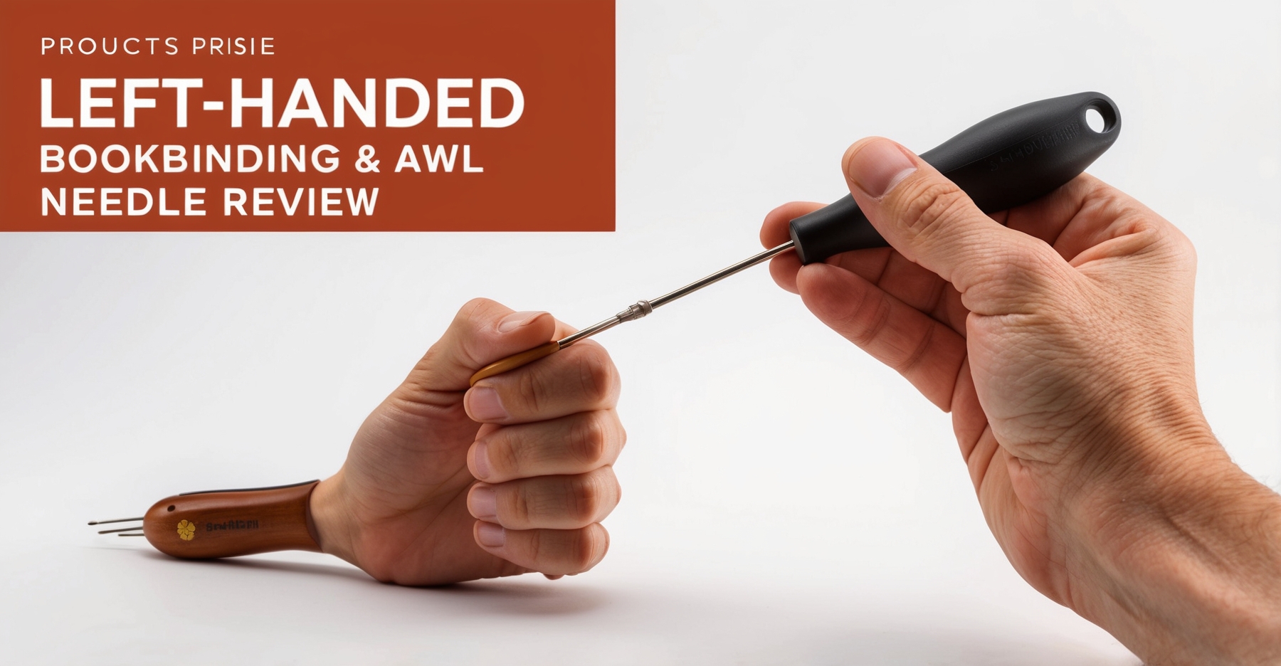 Left Handed Bookbinding Awl Needle Review