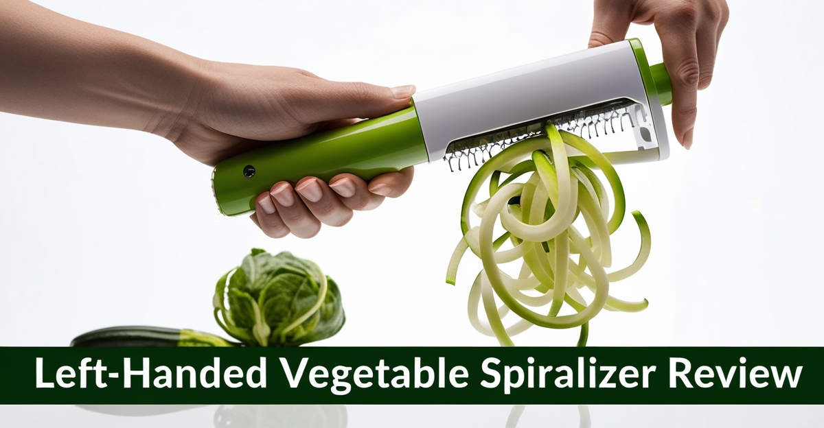Quick Picks: Best Left-Handed Vegetable Spiralizers