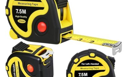 8 Best Left-Handed Rulers and Measuring Tapes for Accuracy